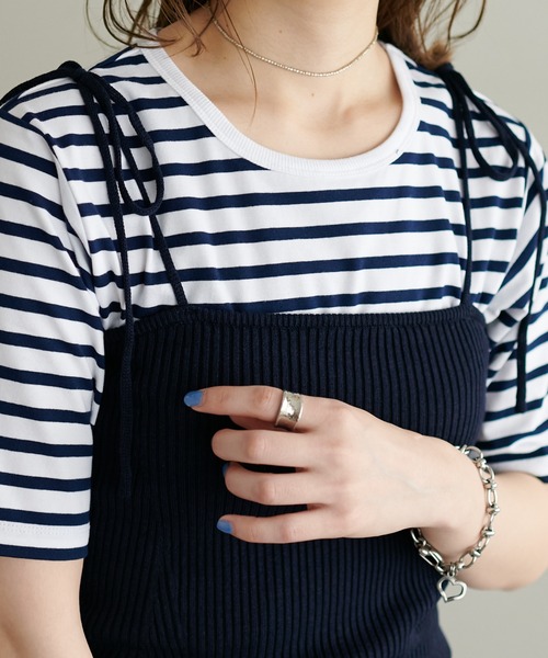 Discoat 「DISCOAT」 キャミソールニット FREE グレー系その他 レディース - 画像 (5)