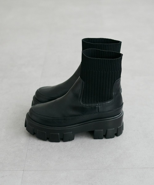 Discoat 「DISCOAT」 ショートブーツ MEDIUM ブラック レディース - 画像 (2)
