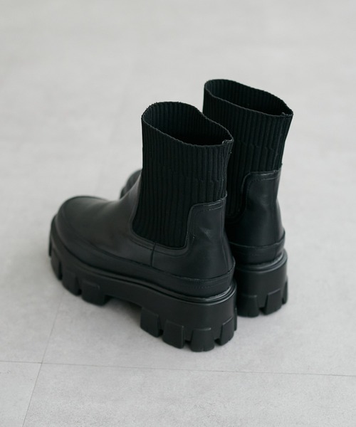 Discoat 「DISCOAT」 ショートブーツ MEDIUM ブラック レディース - 画像 (3)