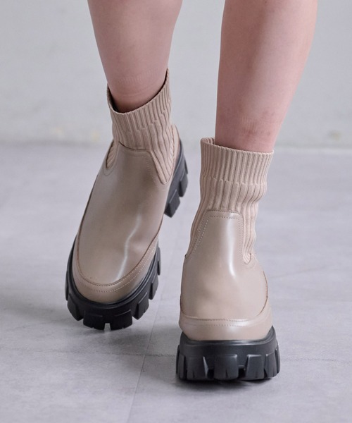 Discoat 「DISCOAT」 ショートブーツ MEDIUM ブラック レディース - 画像 (9)