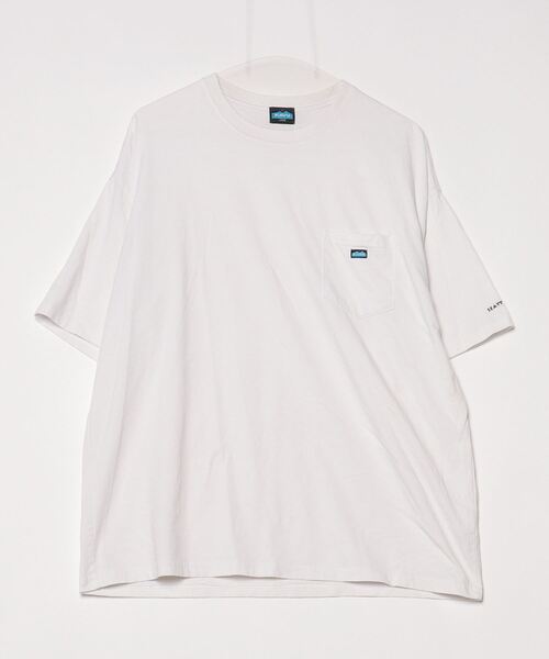 KAVU 「KAVU」 ワンポイント半袖Tシャツ L ホワイト メンズ