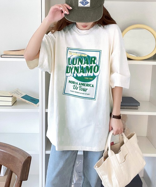 Java 「Java」 半袖カットソー X-LARGE ベージュ レディース