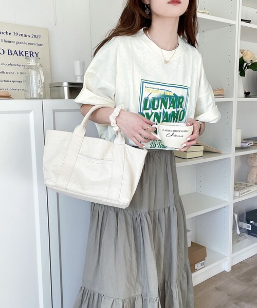 Java 「Java」 半袖カットソー X-LARGE ベージュ レディース - 画像 (8)