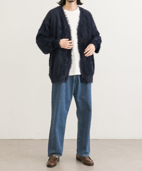 URBAN RESEARCH 「URBAN RESEARCH」 ニットカーディガン MEDIUM キャメル メンズ - 画像 (3)