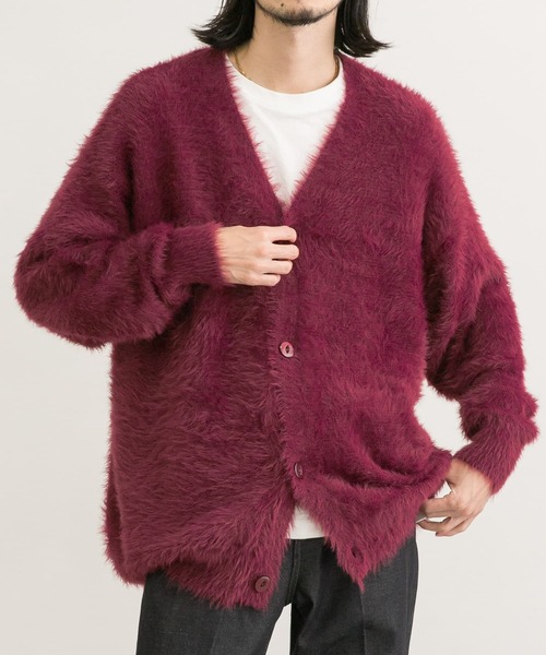 URBAN RESEARCH 「URBAN RESEARCH」 ニットカーディガン MEDIUM キャメル メンズ - 画像 (6)