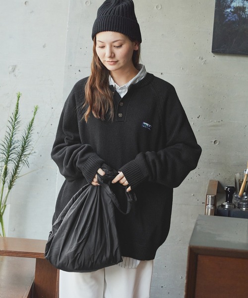 THE CRAFT CREW PRODUCTS 「THE PRODUCTS」 長袖ニット L ブラック メンズ - 画像 (4)