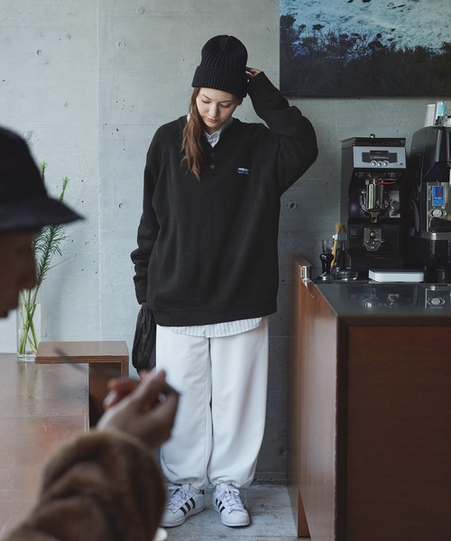 THE CRAFT CREW PRODUCTS 「THE PRODUCTS」 長袖ニット L ブラック メンズ - 画像 (9)