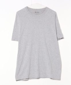 Champion 「Champion」 ワンポイント半袖Tシャツ L グレー メンズ