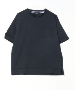 NANO universe 「NANO universe」 半袖Tシャツ M ネイビー メンズ