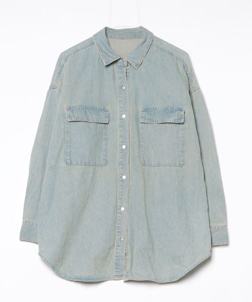 Bonjour Sagan 「Bonjour Sagan」 長袖シャツ FREE ブルー系その他 レディース