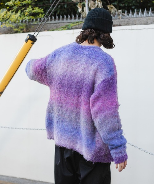 WEGO 「WEGO」 ニットカーディガン MEDIUM グリーン メンズ - 画像 (7)