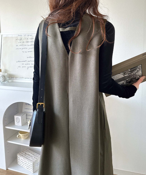 classicalelf 「classicalelf」 ベスト LARGE モカ レディース - 画像 (8)