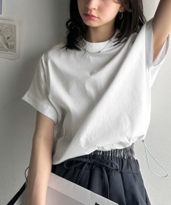 classicalelf 「classicalelf」 半袖ブラウス X-LARGE ホワイト レディース