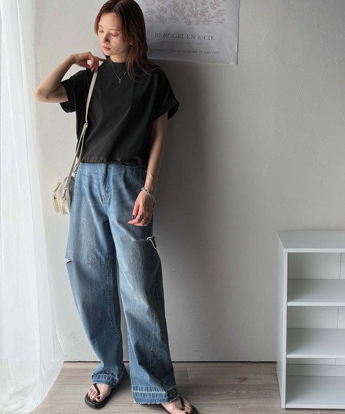 classicalelf 「classicalelf」 半袖ブラウス X-LARGE ホワイト レディース - 画像 (6)