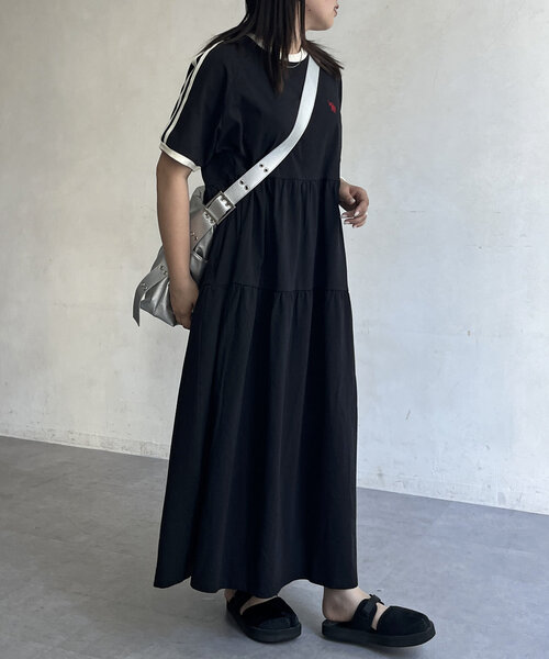 U.S. POLO ASSN. 「U.S. ASSN.」 半袖ワンピース FREE ネイビー レディース - 画像 (3)