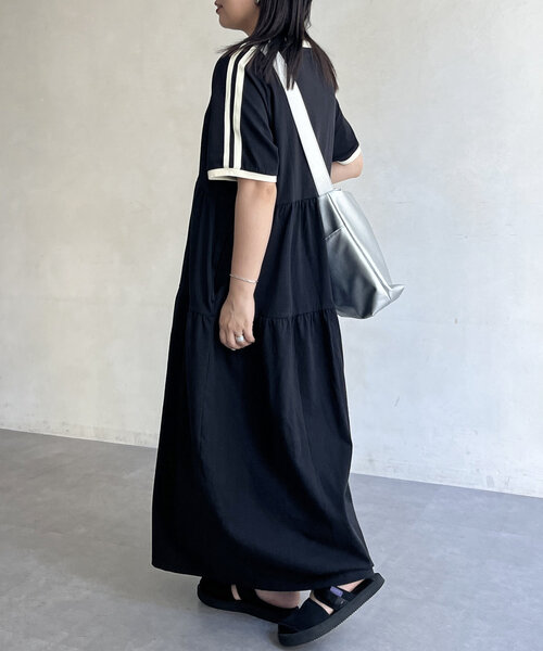 U.S. POLO ASSN. 「U.S. ASSN.」 半袖ワンピース FREE ネイビー レディース - 画像 (5)