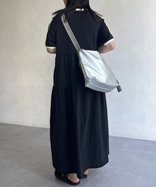 U.S. POLO ASSN. 「U.S. ASSN.」 半袖ワンピース FREE ネイビー レディース - 画像 (6)