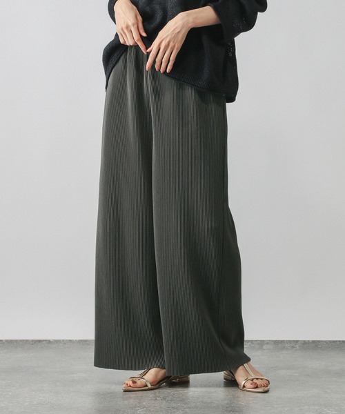 GLOBAL WORK パンツ セルフカットプリーツパンツ/579557 レディース - 画像 (3)