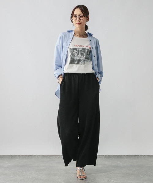 GLOBAL WORK パンツ セルフカットプリーツパンツ/579557 レディース - 画像 (8)