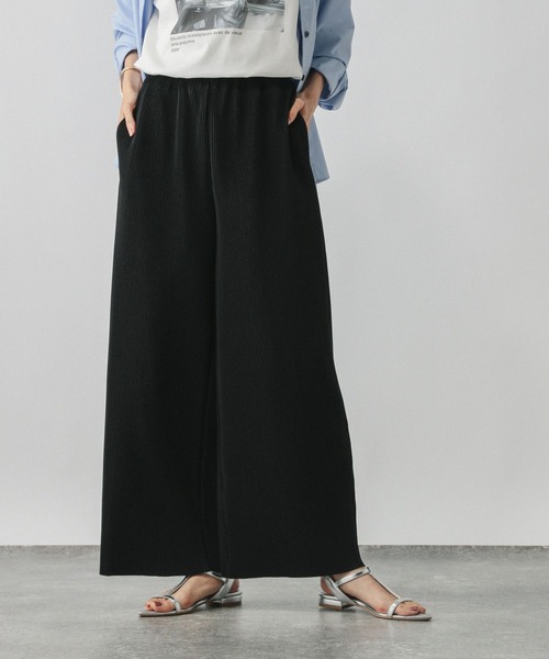 GLOBAL WORK パンツ セルフカットプリーツパンツ/579557 レディース - 画像 (9)