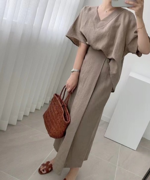 N.s 「N.s」 セットアップ FREE ブラウン レディース - 画像 (4)