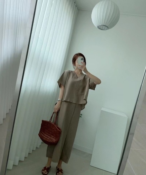 N.s 「N.s」 セットアップ FREE ブラウン レディース - 画像 (5)