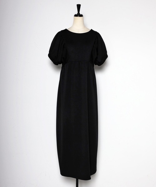 Bonjour Sagan 「Bonjour Sagan」 半袖ワンピース FREE ブラック レディース - 画像 (2)