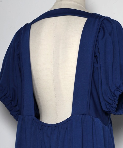 Bonjour Sagan 「Bonjour Sagan」 半袖ワンピース FREE ブラック レディース - 画像 (8)