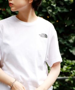 THE NORTH FACE 「THE FACE」 半袖Tシャツ S ホワイト メンズ