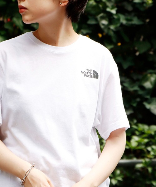 THE NORTH FACE 「THE FACE」 半袖Tシャツ S ホワイト メンズ