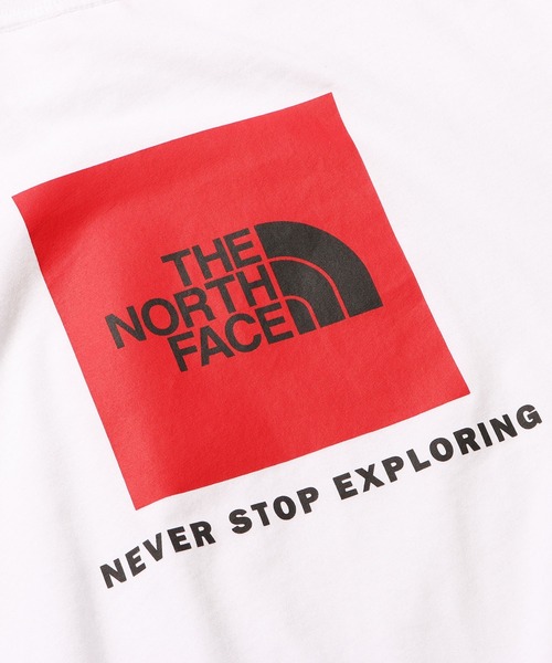 THE NORTH FACE 「THE FACE」 半袖Tシャツ S ホワイト メンズ - 画像 (5)