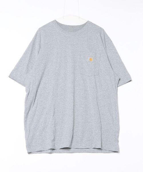 Carhartt 「Carhartt」 半袖Tシャツ L ヘザーグレー メンズ
