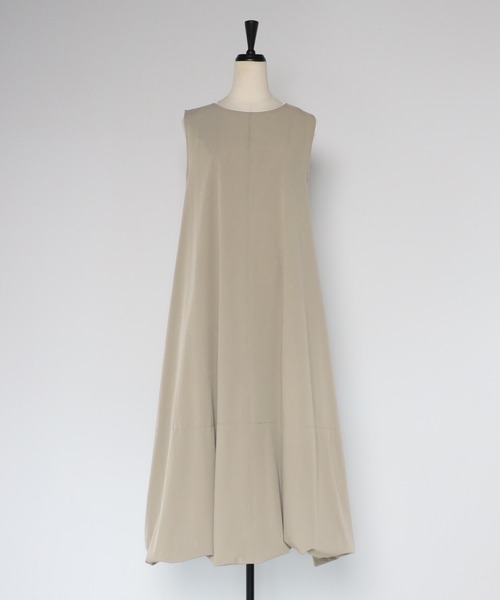 Bonjour Sagan 「Bonjour Sagan」 「HUNCH」ノースリーブワンピース FREE ベージュ レディース - 画像 (2)