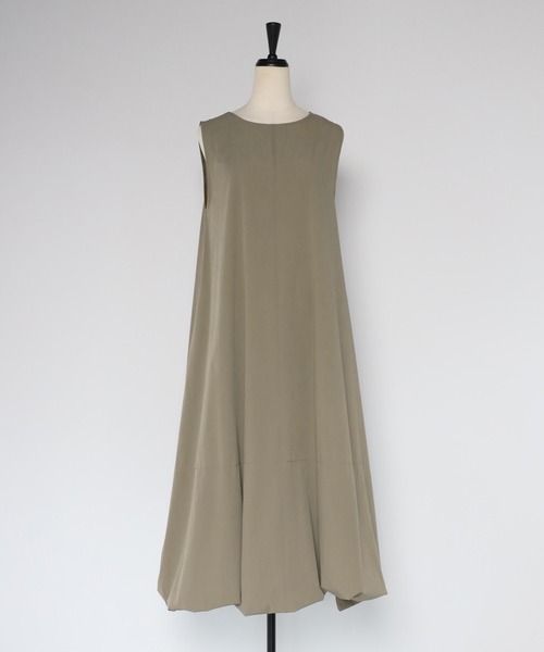 Bonjour Sagan 「Bonjour Sagan」 「HUNCH」ノースリーブワンピース FREE ベージュ レディース - 画像 (4)