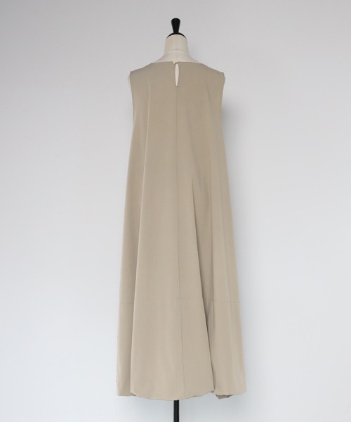 Bonjour Sagan 「Bonjour Sagan」 「HUNCH」ノースリーブワンピース FREE ベージュ レディース - 画像 (6)