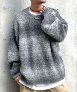 Java 「Java」 長袖ニット LARGE ブラック メンズ