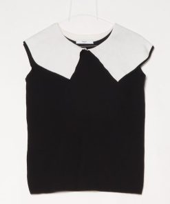 Discoat 「DISCOAT」 ノースリーブニット FREE ブラック レディース