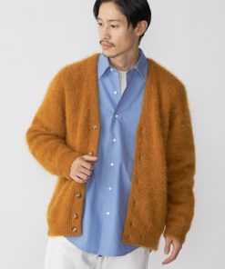 SHIPS 「SHIPS」 ニットカーディガン MEDIUM キャメル メンズ