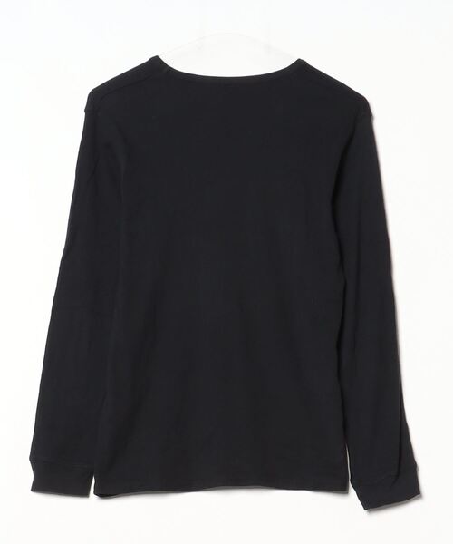 NANO universe 「NANO universe」 長袖Tシャツ S ブラック メンズ - 画像 (2)