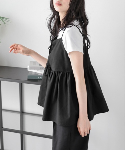 La-gemme 「La-gemme」 セットアップ M ナチュラル レディース - 画像 (8)