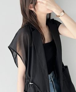 classicalelf 「classicalelf」 ベスト MEDIUM ブラック レディース