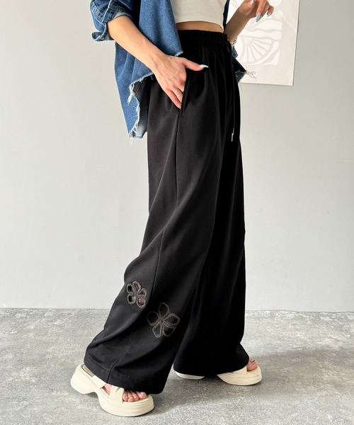 classicalelf 「classicalelf」 イージーパンツ SMALL チャコール レディース - 画像 (6)