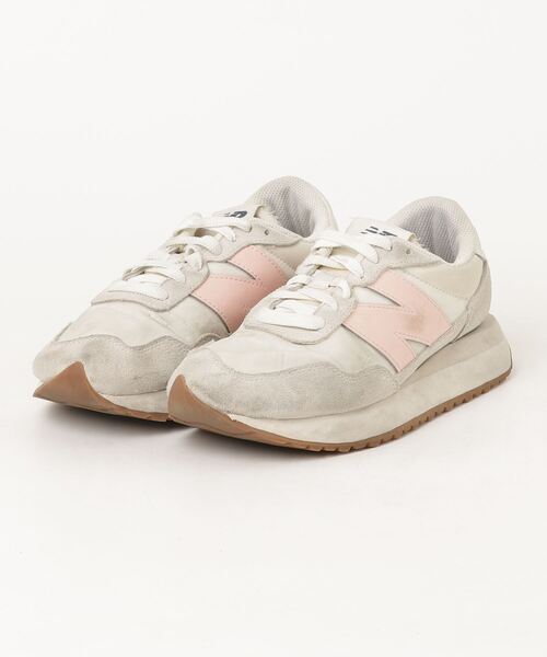 New Balance 「New Balance」 ローカットスニーカー 23.5cm ホワイト レディース