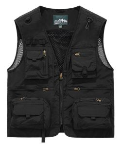 CALIFORNIA OUTFITTERS ベスト ジレ GCS 9D7 ナイロンユーティリティベスト メンズ