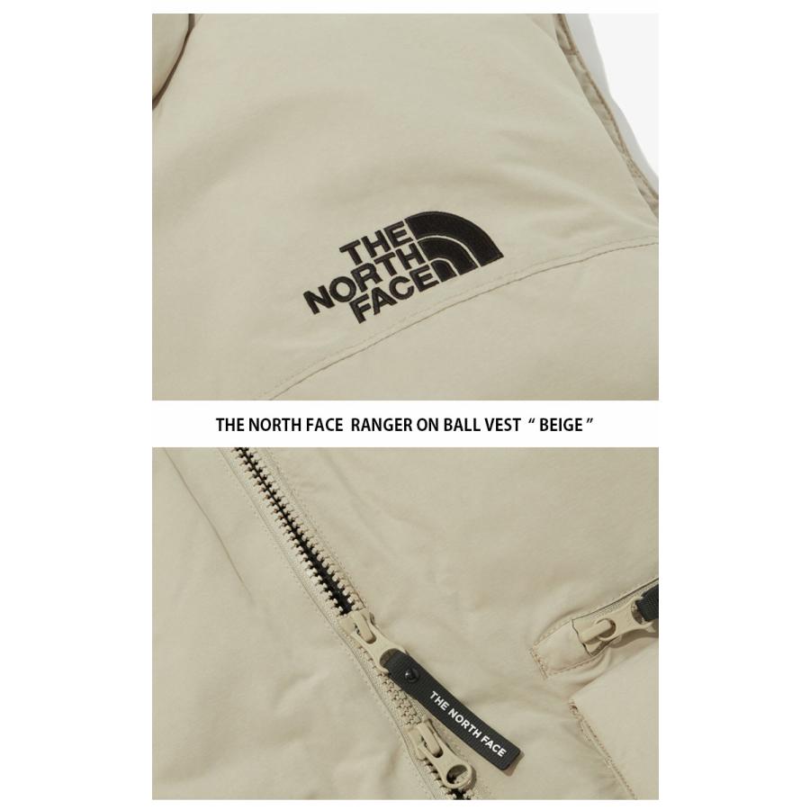 THE NORTH FACE ノースフェイス パディングベスト RANGER ON BALL VEST レンジャー オン ボール ベスト ダウンライク メンズ レディース NV3NP50J/K/L - 画像 (2)