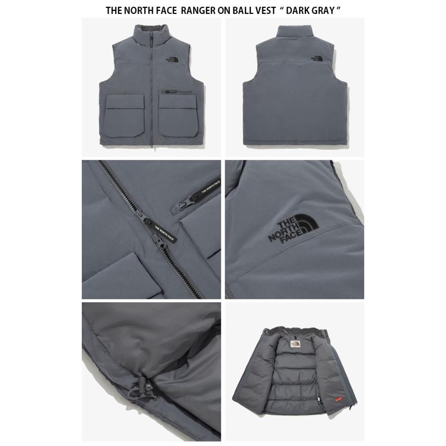 THE NORTH FACE ノースフェイス パディングベスト RANGER ON BALL VEST レンジャー オン ボール ベスト ダウンライク メンズ レディース NV3NP50J/K/L - 画像 (5)