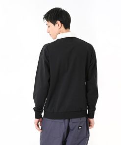 VANS ヴァンズ M L/S Rugby Shirt ロングスリーブ 125R1110800 BLACK