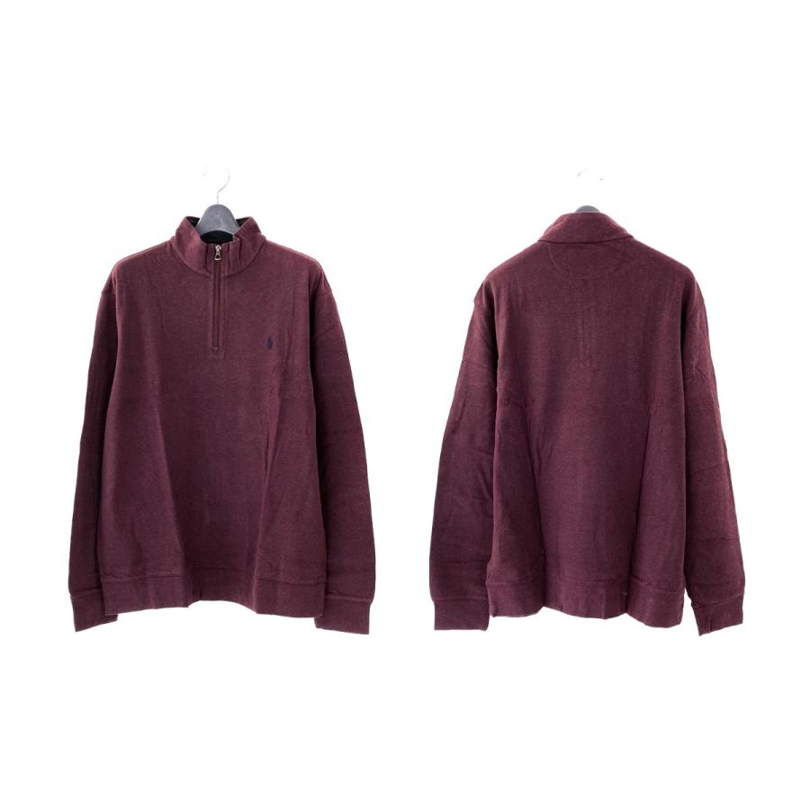 POLO RALPH LAUREN Ralph Lauren ポロ・ラルフローレン メンズ ハーフ 1/2ジップ ジャージ プルオーバー 長袖 大きいサイズ - 画像 (9)