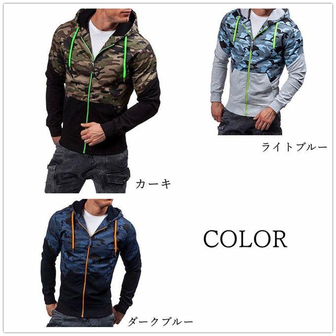 パーカー メンズ スウェット フード付き ジップアップパーカー 長袖 トレーナー フィットネス カジュアル トップス スポーツウェア ファッション 春 秋 送料無