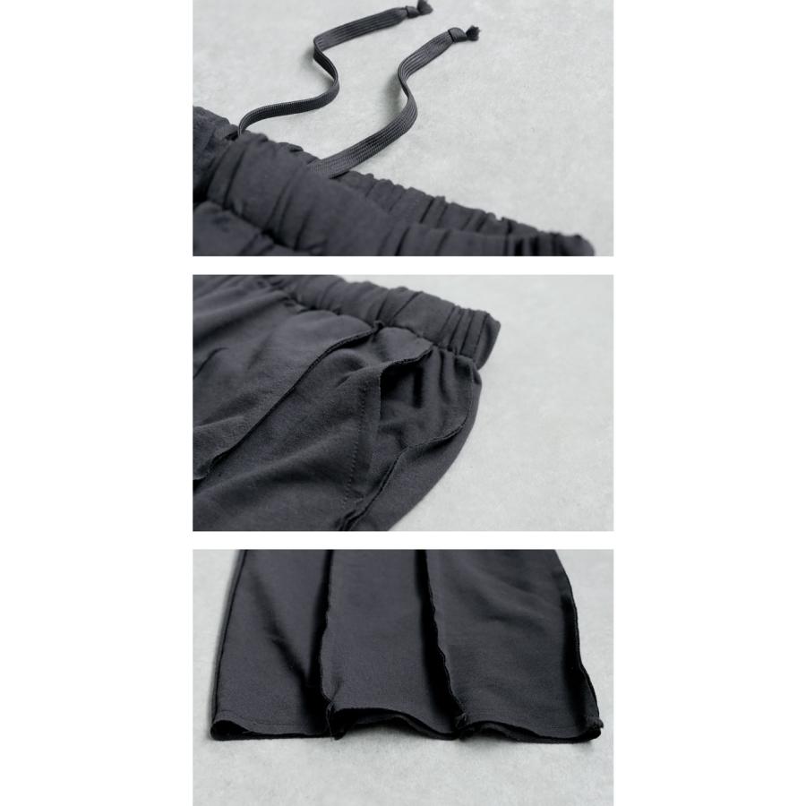 antiqua 裏毛 ワイドパンツ レディース ロング アウトシーム 送料無料・メール便不可 - 画像 (5)